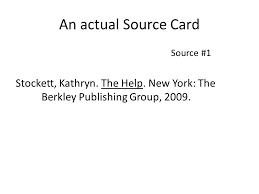 Discover how to make online flashcards, learn twice as fast, and share flashcards with other students. How To Make Source Cards And Note Cards Ppt Video Online Download