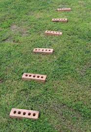 Demonstrate for your kids how to do it/the correct order, then watch them have a blast. Create A Surprisingly Easy Backyard Obstacle Course This Summer