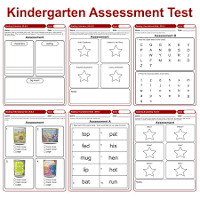The worksheets become more advanced as students move through the set. 4 Best Kindergarten Assessment Math Printables Printablee Com
