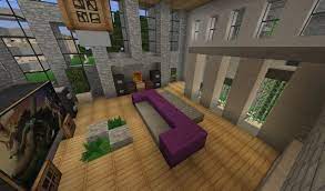 20 Living Room Ideas Designed In Minecraft Living Room In Minecraft Minecraft Living Room Fun Living Room