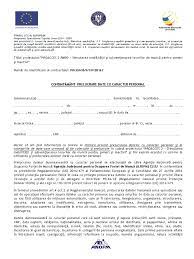 Declar pe propria raspundere urmatoarele: Declaratie Consimtamant Protectia Datelor Caracter Personal Proacces 2 Pdf
