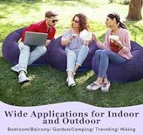 Amazon.com: Realspring Inflatable Bean Bag Chairs Outdoor ...