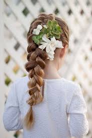 We've shown you how to use this faux braiding… posts navigation simply put your girls' hair in a ponytail, then wrapped the remaining hair around the elastic. 13 Cute Easter Hairstyles For Kids Easy Hair Styles For Easter