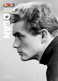 James Dean 2024 A3 Hollywood Idols Spiral Bound Wall Calendar