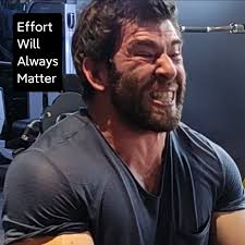 It's never going to be easy. Maybe you'll get used to the difficult, but  familiar discomfort is still uncomfortable. Anyone saying using the word  "hypertrophy training" and "easy" in the same sentence
