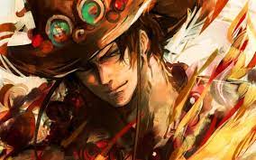 Ace wallpaper, hat, fire, whitebeard, pirates. Wallpaper One Piece 2003