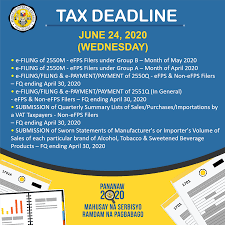1, 2021 if you file by mail without a late filing penalties. Bir Tax Deadline Bureau Of Internal Revenue Philippines Facebook