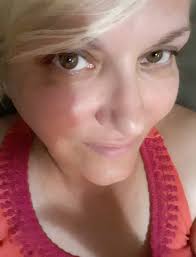 Haters: “I dare u to ever go online without makeup on.” Hi. This is me. I'm  not ashamed of who I am, or what I look like underneath. But makeup happens  to