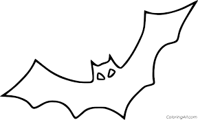 Free coloring pages to download and print. Halloween Bat Coloring Pages Coloringall