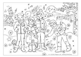 Rd.com holidays & observances christmas singing holiday songs goes hand in hand with baking chri. Christmas Carols Colouring Pages