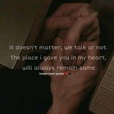 You held a special place in my life. Broken Heart Quotes Facebook