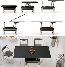 Transforming Tables Convert Coffee To Dining Surfaces Designs Ideas On Dor Convertible Coffee Table Coffee Table To Dining Table Dining Room Small