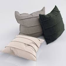 Pillow 3d Model Pillows Model 3d Model