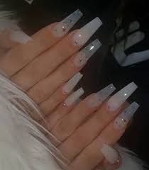 We mean creativity had no limit it looks cute on short lengthed nails. 30 Cute White Color Nails For Girls In 2020 Summer Ibaz Bling Acrylic Nails Glamour Nails Long Acrylic Nails Coffin