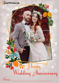 Choose gentle flowers picture frames to. Wedding Anniversary Photo Frames Free Download Wedding Anniversary Photos Anniversary Photos Anniversary Frame