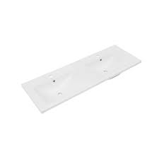 Ceramic Vanity Top With Double Basins