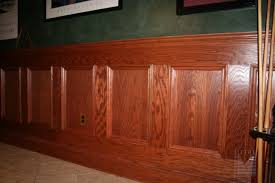 Red oak chair rails can also be used as panel mouldings to form a decorative panelings on your interior spaces or house walls or ceilings. Wainscoting Chair Rail Oak Wainscot