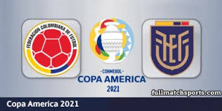 Este partido se jugará el domingo 13 de junio 2021 a partir de las 18:00 horas de guatemala a jugarse en el estadio arena pantal en la primera jornada de la copa américa 2021 en el grupo a. Colombia Vs Ecuador Full Match Copa America 2021 Fullmatchsports Com