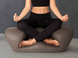 Meditate Relax Or Work In Comfort The Unusual Lotus Inspired Design Supports You In All The Right Places T Meditation Seat Better Posture Meditation Cushion