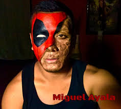 Deadpool makeup Mike Ayala México maquillaje deadpool