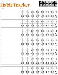 If you like to track a large list of habits throughout the month, this is a great tracker because it has a lot of. 21 Free Printable Habit Trackers The Petite Planner