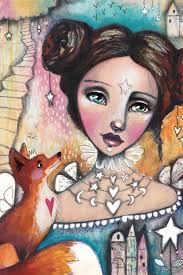 Surreal Fox Canvas Wall Art by Barrett Biggers