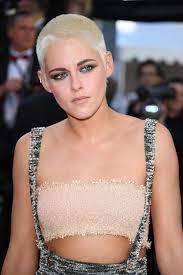 Top 10 strange celeb female crushes. Joan Smalls Walked The Cannes Red Carpet In A Bejeweled Harness Kristen Stewart Chanel Female Celebrity Crush Kristen Stewart