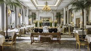 How 21 famous interior designers decorate a dining room. Paris Hotel Restaurants Fine Dining Four Seasons George V Paris