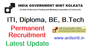 India Government Mint Kolkata Recruitment Admit card 2023, Official  Syllabus, Exam Paper 2023 ‣ Anil Sir ITI
