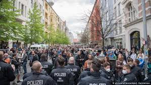 People are always a great subject for photography. German Conspiracists Protest Against Coronavirus Lockdown News Dw 25 04 2020