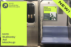 Download Nyc Subway Ad Mockup Nyc Subway Billboard Mockup Mockup