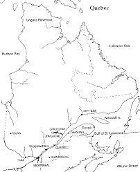 The detailed quebec map on this page shows major roads, railroads, and population centers, including quebec city, the capital of quebec, as well as lakes, rivers, and national parks. Quebec Printable Map