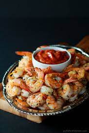 Garlic Herb Roasted Shrimp Homemade Cocktail Sauce Recipe Recipes Homemade Cocktail Sauce Roasted Shrimp