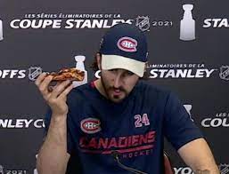 Comme les yeux de petry. Jared Book On Twitter Phillip Danault With The Victory Pizza Once Again