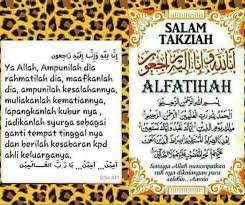 Salam Takziah Al Fatihah Doa Islam Quran Verses Islamic Quotes