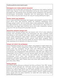 Huraikan kesan positif penganjuran sukan pada peringkat antarabangsa kepada negara kita. Faedah Penglibatan Sukan Kepada Negara