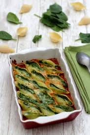 Conchiglioni Farcis Aux Epinards Ricotta Et Pecorino Amandine Cooking Conchiglioni Farci Recettes De Cuisine Conchiglioni