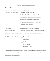 Customer satisfaction survey example template free download. Free 12 Sample Customer Satisfaction Survey Forms In Pdf Ms Word Excel