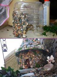 Wood Crafts Fairy Garden Diy Garden Ideas Homemade Fairy House Diy
