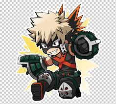 Halloween werewolf bakugou i love hoodies!! My Hero Academia One S Justice Katsuki Bakugou Chibi Fan Art Ice Explosion Manga Cartoon Fictional Character Png Klipartz