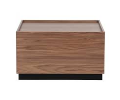 Table Basse Bois Massif Forme Cube 82x82cm Marque Vtwonen