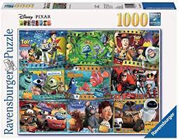 Maybe you would like to learn more about one of these? Amazon Com Ravensburger Disney Pixar Movies 1000 Piece Jigsaw Puzzle For Adults Every Piece Is Unique Softclick Technology Means Pieces Fit Together Perfectly Notavailable Toys Games