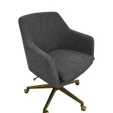 We also love west elm dining chairs, which come in so many material options: 56 Off West Elm West Elm Helvetica Fabric Desk Chair Chairs