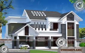 House Elevation Models Low Cost Home Plans With Exterior Interiors Kerala House Design Luxury Villa Design Home Building Design