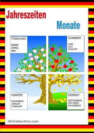 Jahreszeiten monate wochentage zaubereinmaleins designblog. Willkommen Auf Deutsch Jahreszeiten Monate Jahreszeiten Monate Deutsche Sprache Jahreszeiten Arbeitsblatt