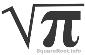 Square roots of exponents and fractions. Square Root Of Pi P