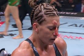 How bleeding for the first time put Kayla Harrison in 'mom mode' at UFC 307