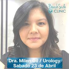 Dr. Milen Gil/ UROLOGIST will be at the clinic Saturday April 23, providing  consultations, vasectomies, ultrasounds and more. Schedule your appointment  today. La dra. Milen Gil/ Uróloga estará en la clínica Sábado