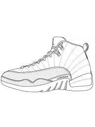 40+ jordan shoes coloring pages for printing and coloring. Pin On Cute Coloring Pages