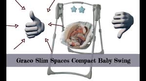 Mommy Review Graco Baby Swing And Giveaway Graco Slim Space Compact Baby Swing Its Portable Youtube